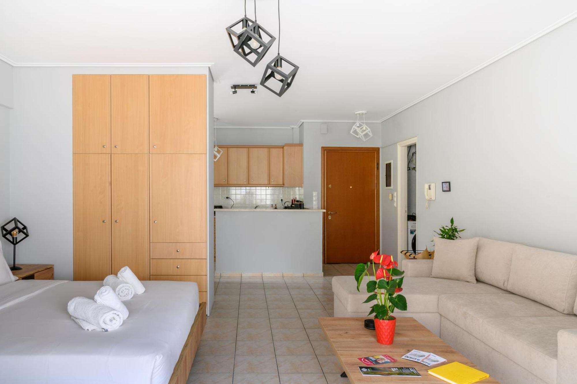 Apartament The Skyward Flats Nea Smirni Zewnętrze zdjęcie